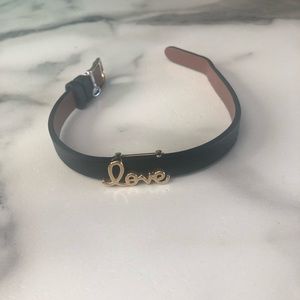 Leather bracelet